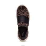 Allie Arch Support Sneakers Aetrex Women Leopard XLXT0206 - Image 5
