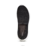 Angie Arch Support Sneakers Aetrex Women Shimmery Black XLXT0133 - Image 5