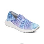 Angie Arch Support Sneakers Aetrex Women Tie Dye XLXT0226