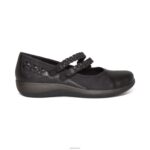 Annie Mary Jane Aetrex Women Black XLXT04 - Image 3