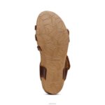 Avril Quarter Strap Wedge Aetrex Women Walnut XLXT0242 - Image 6