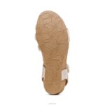 Avril Quarter Strap Wedge Aetrex Women White XLXT0202 - Image 6