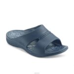 Bali Orthotic Slides Aetrex Men Navy XLXT0324