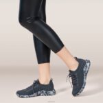 Carly Arch Support Sneakers Aetrex Women Charcoal Camo XLXT0217 - Image 9