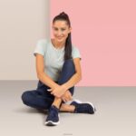 Carly Arch Support Sneakers Aetrex Women Navy XLXT056 - Image 8
