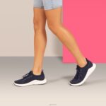 Carly Arch Support Sneakers Aetrex Women Navy XLXT056 - Image 9