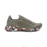 Carly Arch Support Sneakers Aetrex Women Olive Camo XLXT0259 - Image 2