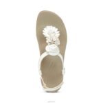 Charli Thong Sandal Aetrex Women White XLXT070 - Image 5