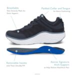 Chase Arch Support Sneakers Aetrex Men Navy XLXT0317 - Image 7