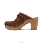 Corey Clog Aetrex Women Brown XLXT0122 - Image 4