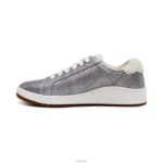 Cozy Blake Comfort Sneaker Aetrex Women Cozy Silver XLXT0127 - Image 4