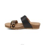 Daisy Adjustable Slide Aetrex Women Leopard XLXT0128 - Image 4