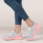 Emery Arch Support Sneaker Aetrex Women Grey Pink XLXT075 - Image 9