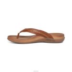 Emmy Braided Thong Aetrex Women Brown XLXT0131 - Image 4