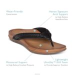 Emmy Braided Thong Aetrex Women Brown XLXT0131 - Image 7