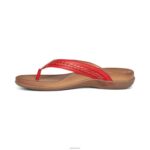 Emmy Braided Thong Aetrex Women Red XLXT090 - Image 4