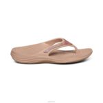 Fiji Orthotic Flips Aetrex Women Pink Sparkle XLXT0263 - Image 2