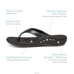 Fiji Orthotic Flips Aetrex Women Pink Sparkle XLXT0263 - Image 7