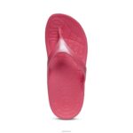 Fiji Orthotic Flips Aetrex Women Watermelon XLXT0207 - Image 2