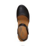 Finley Closed Toe Heel Aetrex Women Black XLXT0141 - Image 5