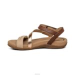 Gabby Adjustable Quarter Strap Sandal Aetrex Women Neutral Multi XLXT0194 - Image 4