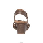 Grace Adjustable Woven Wedge Aetrex Women Taupe XLXT057 - Image 4