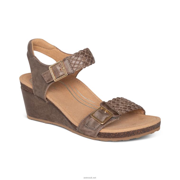 grace_adjustable_woven_wedge_aetrex_women_taupe_xlxt057.jpg Grace Adjustable Woven Wedge Aetrex Women Taupe XLXT057 - Image 1