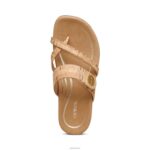 Izzy Adjustable Slide Sandal Aetrex Women Cork XLXT0215 - Image 5