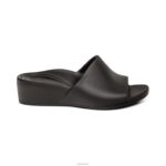 Jamie Orthotic Wedge Aetrex Women Black XLXT0297 - Image 2