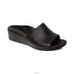 Jamie Orthotic Wedge Aetrex Women Black XLXT0297