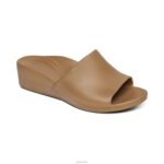 Jamie Orthotic Wedge Aetrex Women Sand XLXT0296