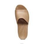 Jamie Orthotic Wedge Aetrex Women Sand XLXT0296 - Image 5