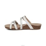 Janey Braided Slide Aetrex Women White XLXT026 - Image 5
