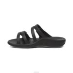 Janey Sport Slide Aetrex Women Black XLXT0183 - Image 4