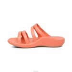 Janey Sport Slide Aetrex Women Coral XLXT048 - Image 4