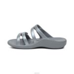 Janey Sport Slide Aetrex Women Grey XLXT0163 - Image 4
