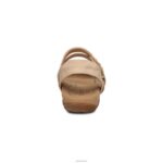Jess Adjustable Quarter Strap Sandal Aetrex Women Tan XLXT0234 - Image 3