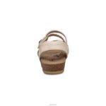 Jillian Braided Quarter Strap Sandal Aetrex Women Ivory XLXT0305 - Image 3