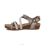 Jillian Braided Quarter Strap Sandal Aetrex Women Snake XLXT049 - Image 5