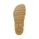 Jillian Braided Quarter Strap Sandal Aetrex Women Sunflower XLXT0106 - Image 7