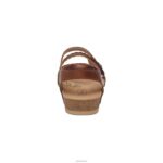 Jillian Braided Quarter Strap Sandal Aetrex Women Walnut XLXT065 - Image 4