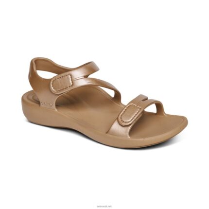 Jillian Sport Sandal Aetrex Women Champagne XLXT0307