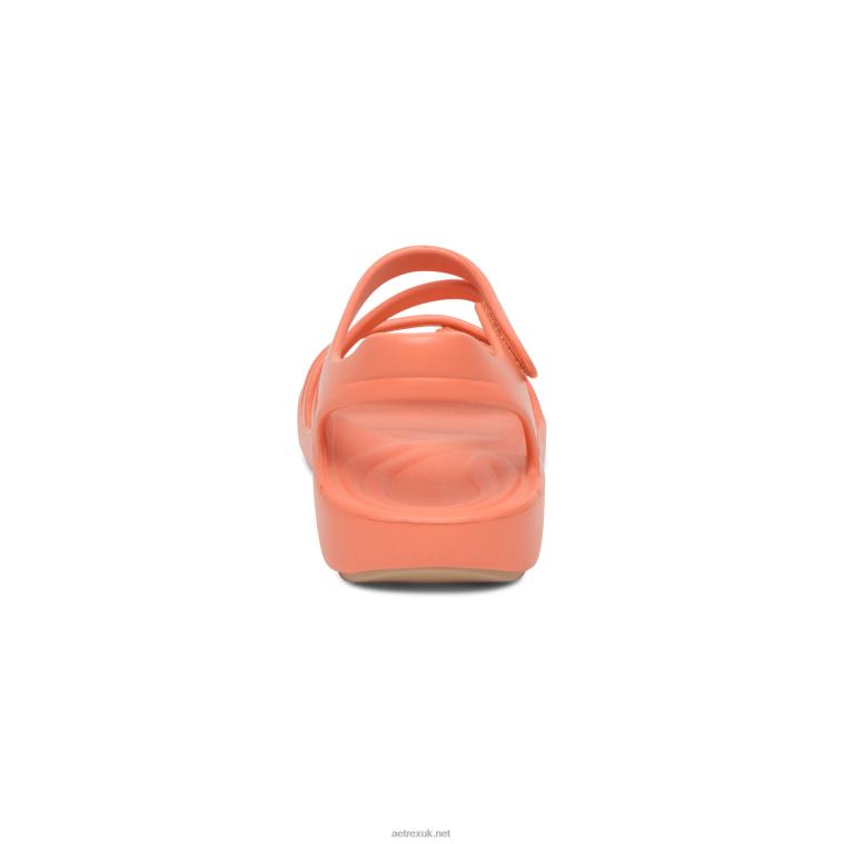 Jillian Sport Sandal Aetrex Women Coral XLXT0208 - Image 4