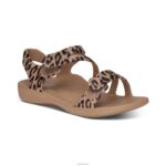 Jillian Sport Sandal Aetrex Women Leopard XLXT0146 - Image 2