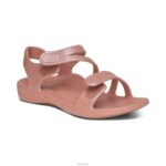 Jillian Sport Sandal Aetrex Women Shimmer Blush XLXT064 - Image 2