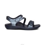 Jillian Sport Sandal Aetrex Women Shimmer Navy XLXT063 - Image 3