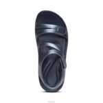 Jillian Sport Sandal Aetrex Women Shimmer Navy XLXT063 - Image 6