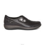 Karina Monk Strap Aetrex Women Black XLXT06 - Image 2