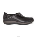 Karina Monk Strap Aetrex Women Black XLXT06 - Image 3