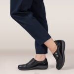 Karina Monk Strap Aetrex Women Black XLXT06 - Image 10